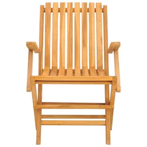 Skládací zahradní židle 2 ks 61x67x90 cm masivní teakové dřevo - obrázek 4