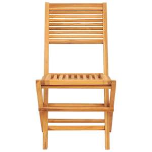 Skládací zahradní židle 2 ks 47x62x90 cm masivní teakové dřevo - obrázek 4