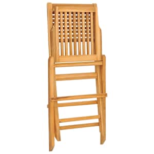 Skládací zahradní židle 2 ks 47x62x90 cm masivní teakové dřevo - obrázek 6