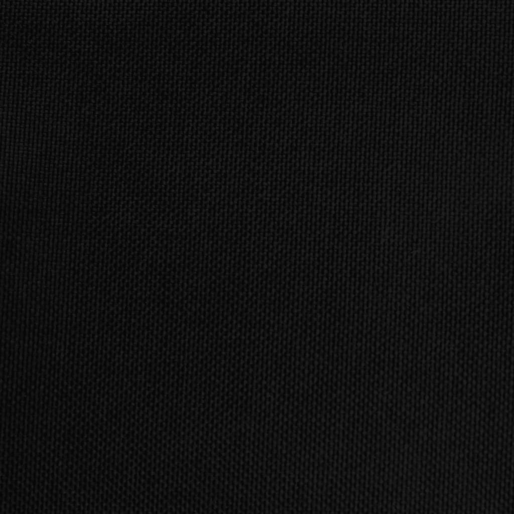 Houpací křeslo černé textil