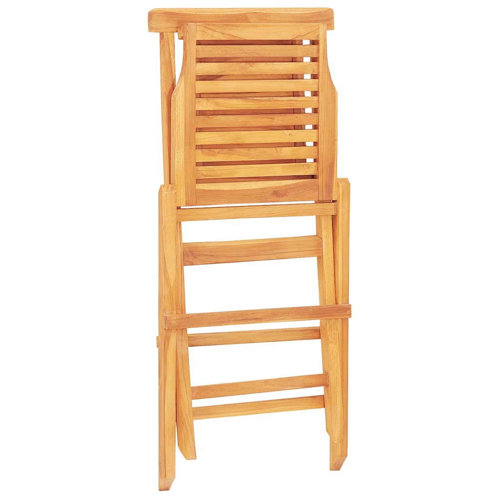 E-shop vidaXL Skladacie záhradné stoličky 8 ks 47x63x90 tíkový masív