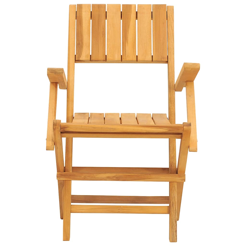 Thumbnail - vidaXL Gartenstühle 4 Stk. Klappbar 55x62x90 cm Massivholz Teak