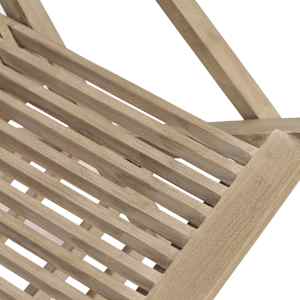Skládací zahradní židle 6 ks šedé 56 x 61 x 89 cm masivní teak - obrázek 4