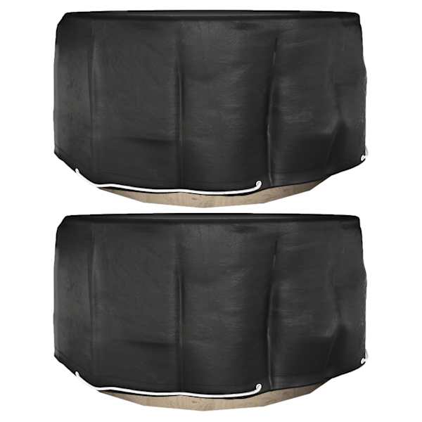vidaXL aiam&ouml;&ouml;bli katted 2 tk, 10 aasaga, &Oslash;230 x 90 cm, &uuml;mmargune
