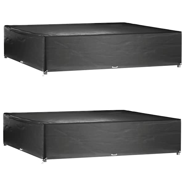 vidaXL aiam&ouml;&ouml;bli katted 2 tk, 16 aasaga, 240 x 240 x 55 cm, kandiline
