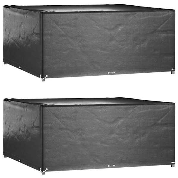 vidaXL aiam&ouml;&ouml;bli katted 2 tk, 16 aasaga, 250 x 250 x 90 cm, kandiline