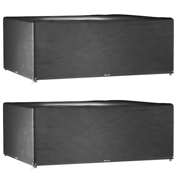 vidaXL aiam&ouml;&ouml;blikatted,2 tk, 16 aasaga, 278 x 204 x 105 cm, ristk&uuml;lik