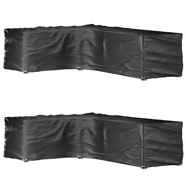 vidaXL L-kujulised aiam&ouml;&ouml;bli katted 2 tk, 16 aasaga, 210x260x80 cm