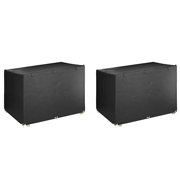 vidaXL aiakiige katted 2 tk, 12 aasaga, 215x150x130/150cm, pol&uuml;et&uuml;leen