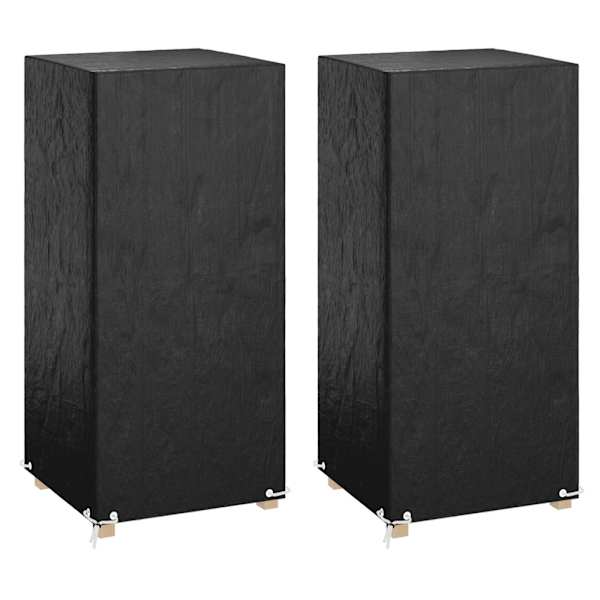 vidaXL aiatoolide katted 2 tk, 8 aasaga, 75x70x140 cm, pol&uuml;et&uuml;leen