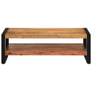 Konferenční stolek 120 x 55 x 40 cm masivní akáciové dřevo - obrázek 2