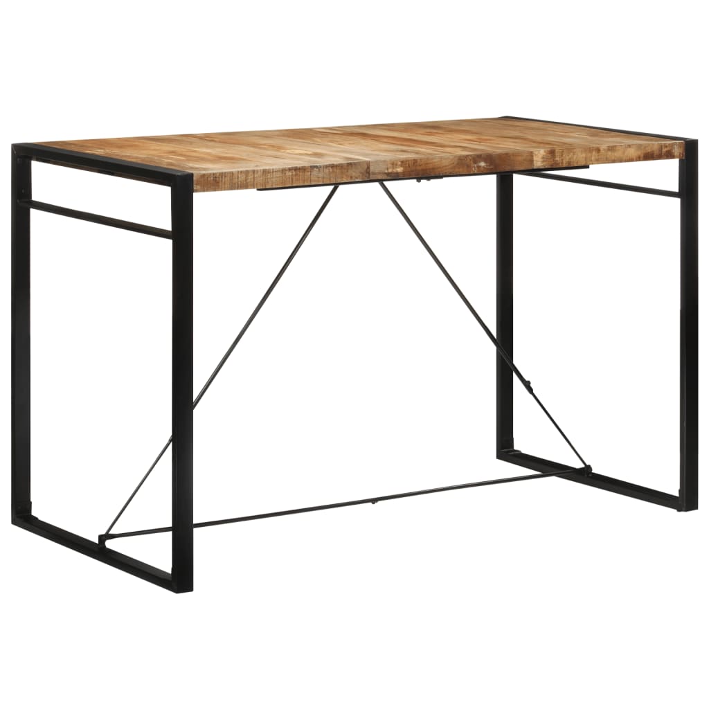 vidaXL BarovĂ˝ stĹŻl 175 x 90 x 110 cm masivnĂ­ hrubĂ© mangovnĂ­kovĂ© dĹ™evo