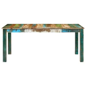 Jídelní stůl 180 x 90 x 76 cm masivní recyklované dřevo - obrázek 2