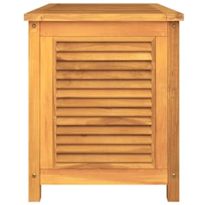 Zahradní úložný box s vložkou 90 x 50 x 58 cm masivní teak - obrázek 6