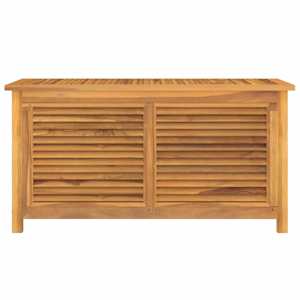 Zahradní úložný box s vložkou 114 x 50 x 58 cm masivní teak - obrázek 3