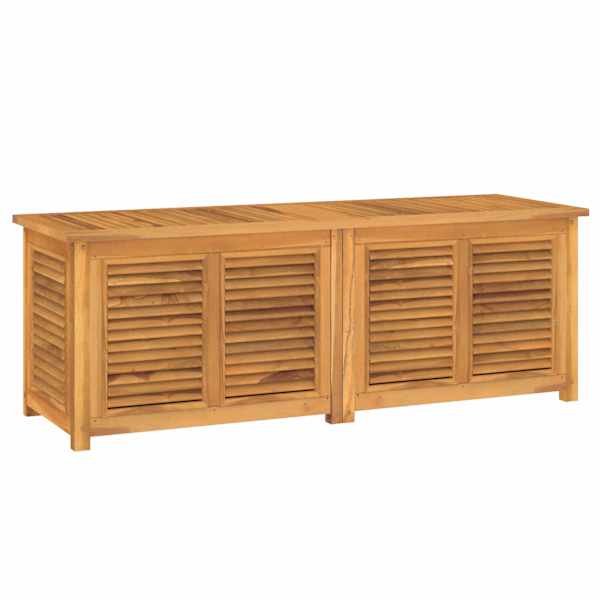 vidaXL aia hoiukast kotiga, 150 x 50 x 55 cm, tiikpuu