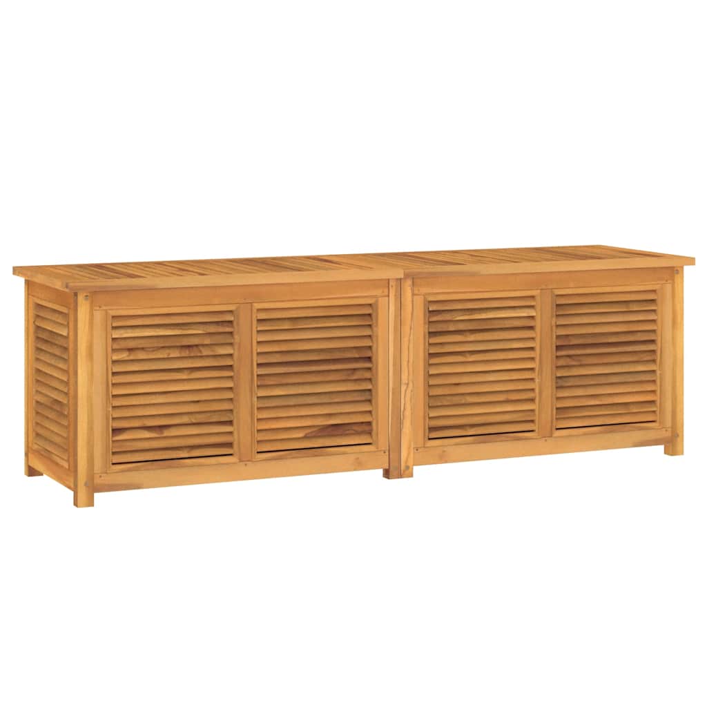 Thumbnail - vidaXL Gartenbox mit Beutel 175x50x55 cm Massivholz Teak