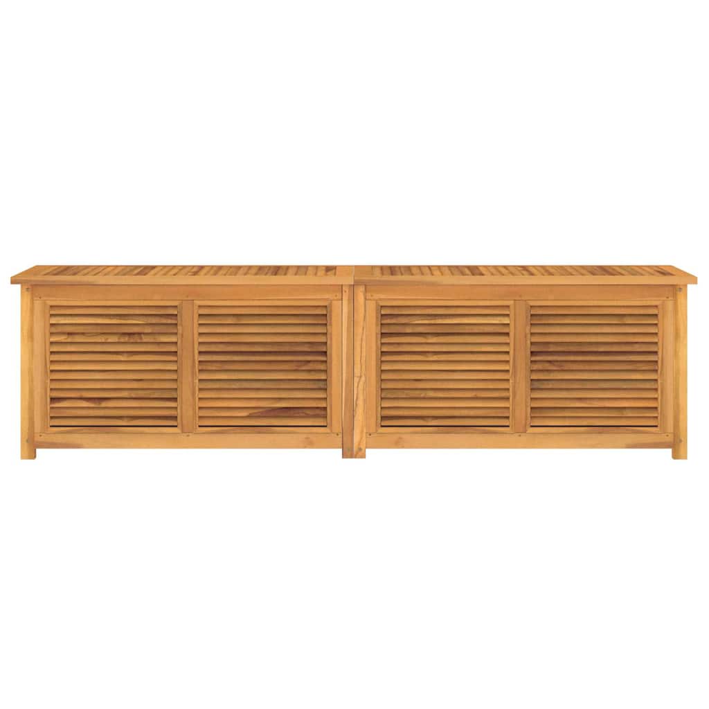 Thumbnail - vidaXL Gartenbox mit Beutel 200x50x55 cm Massivholz Teak