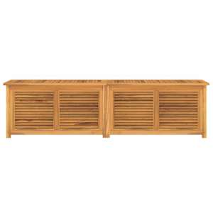 Zahradní úložný box s vložkou 200 x 50 x 55 cm masivní teak - obrázek 3