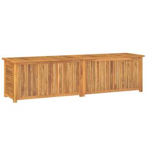 Zahradní úložný box s vložkou 200 x 50 x 55 cm masivní teak - obrázek 7