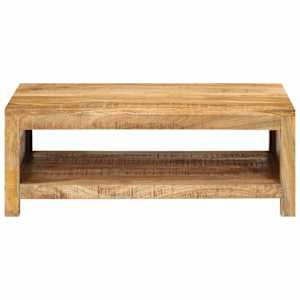 Konferenční stolek 80 x 55 x 30 cm masivní mangovníkové dřevo - obrázek 2