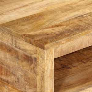 Konferenční stolek 80 x 55 x 30 cm masivní mangovníkové dřevo - obrázek 4
