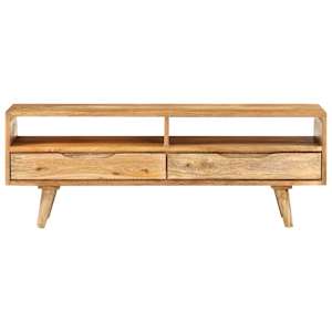 TV skříňka 110x30x41 cm masivní mangovníkové dřevo - obrázek 3