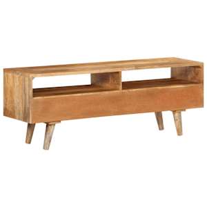 TV skříňka 110x30x41 cm masivní mangovníkové dřevo - obrázek 4