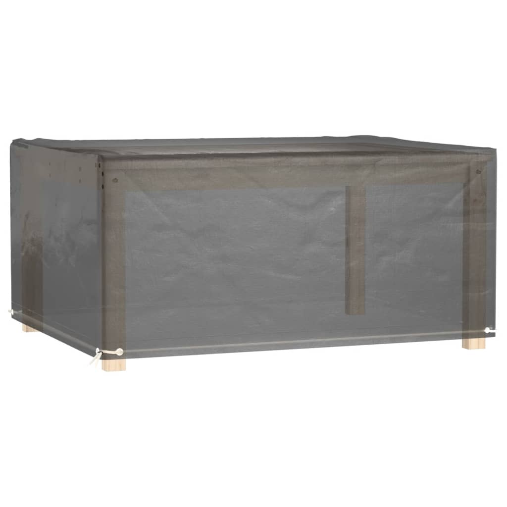 vidaXL Kryt na záhradný nábytok 8 očiek 160x120x75 cm obdĺžnikový