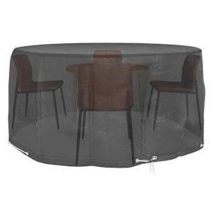 Plachta na zahradní nábytek 10 oček Ø 230 x 90 cm kulatá - obrázek 2