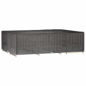 Plachta na zahradní nábytek s 16 očky 300x200x75 cm obdélníková - obrázek 2