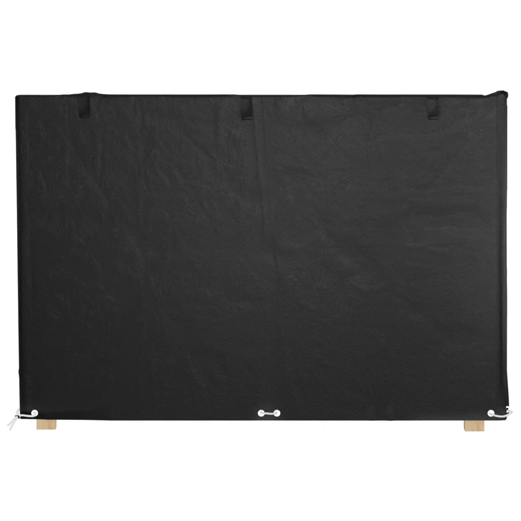 vidaXL Husă bancă de balansoar 12 ocheți 215x150x130/150cm polietilenă