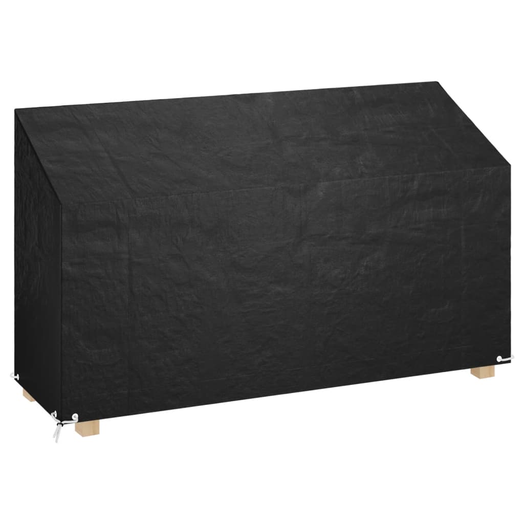 vidaXL Kryt na záhradnú lavicu 12 očiek 210x70x70/88 cm, polyetylén