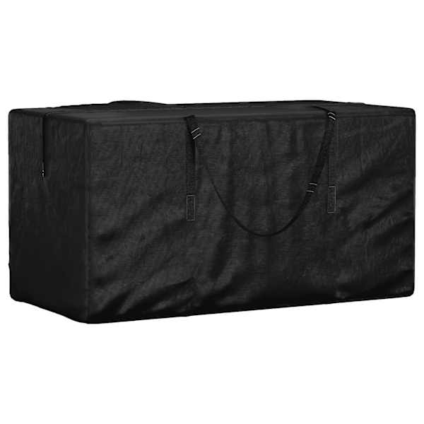 vidaXL aiapatjade hoiukott, must, 150 x 75 x 75 cm, pol&uuml;et&uuml;leen