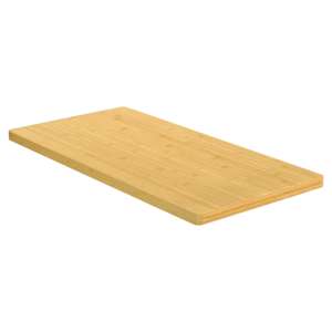 Stolní deska 50 x 100 x 2,5 cm bambus - obrázek 2