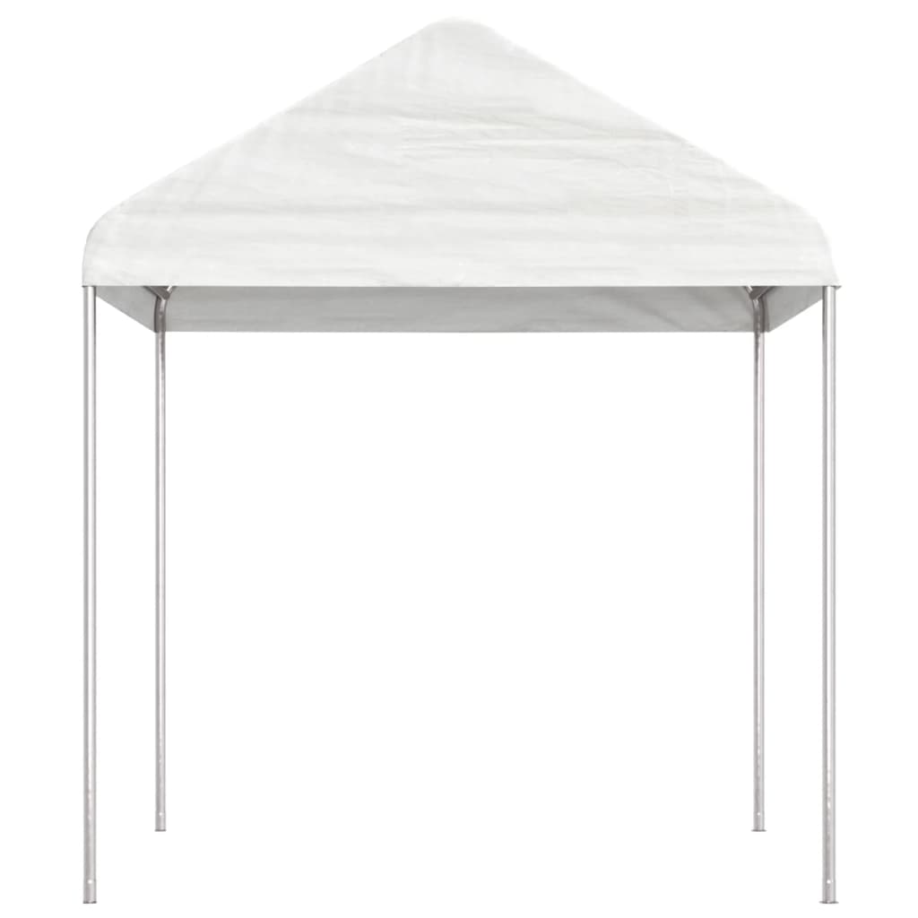Thumbnail - vidaXL Pavillon mit Dach Weiß 6,69x2,28x2,69 m Polyethylen