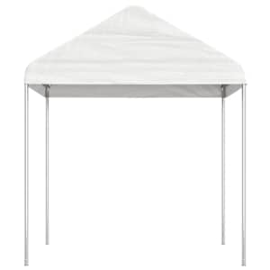 Altán se střechou bílý 11,15 x 2,28 x 2,69 m polyethylen - obrázek 3