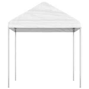 Altán se střechou bílý 13,38 x 2,28 x 2,69 m polyethylen - obrázek 3