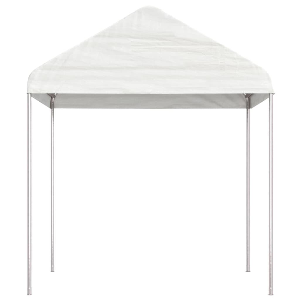 Thumbnail - vidaXL Pavillon mit Dach Weiß 17,84x2,28x2,69 m Polyethylen