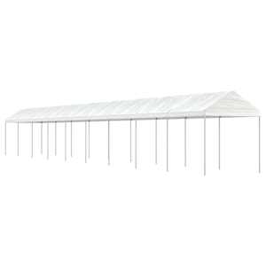 Paviljon s streho bel 20,07x2,28x2,69 m polietilen