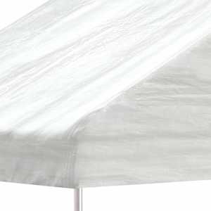 Altán se střechou bílý 4,46 x 4,08 x 3,22 m polyethylen - obrázek 4
