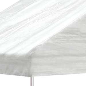 Altán se střechou bílý 15,61 x 5,88 x 3,75 m polyethylen - obrázek 4