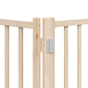 Zábrana pro psy s dvířky skládací 10 panelů 800 cm topol - obrázek 11