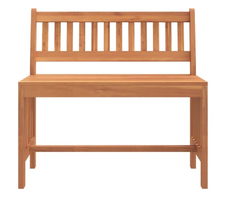 vidaXL Hagebenk 80 cm heltre eukalyptus