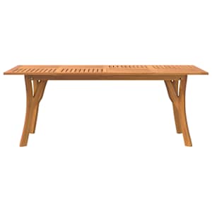 Zahradní stůl 200 x 90 x 75 cm masivní akáciové dřevo - obrázek 3