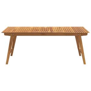 Zahradní stůl 200 x 90 x 75 cm masivní akáciové dřevo - obrázek 3