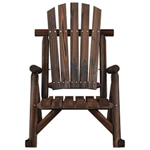 vidaXL Garten-Schaukelstuhl 69x96x101 cm Massivholz Fichte