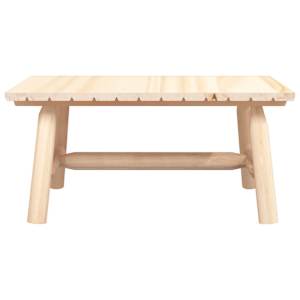 Konferenční stolek 90 x 50 x 41 cm masivní smrkové dřevo - obrázek 3