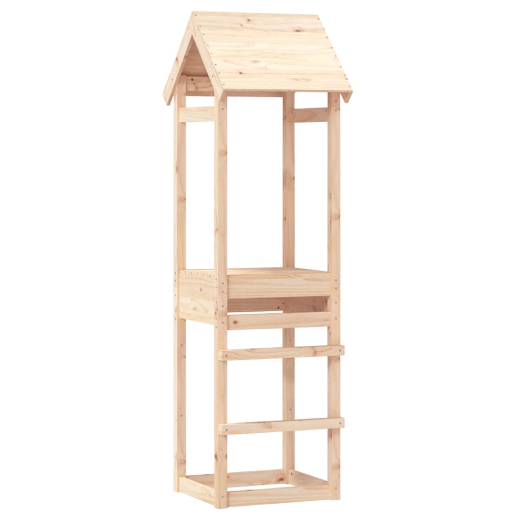 vidaXL Leikkitorni 53x46,5x194 cm täysi mänty