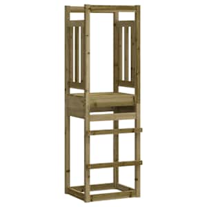 Igralni stolp 53x46,5x169 cm impregnirana borovina